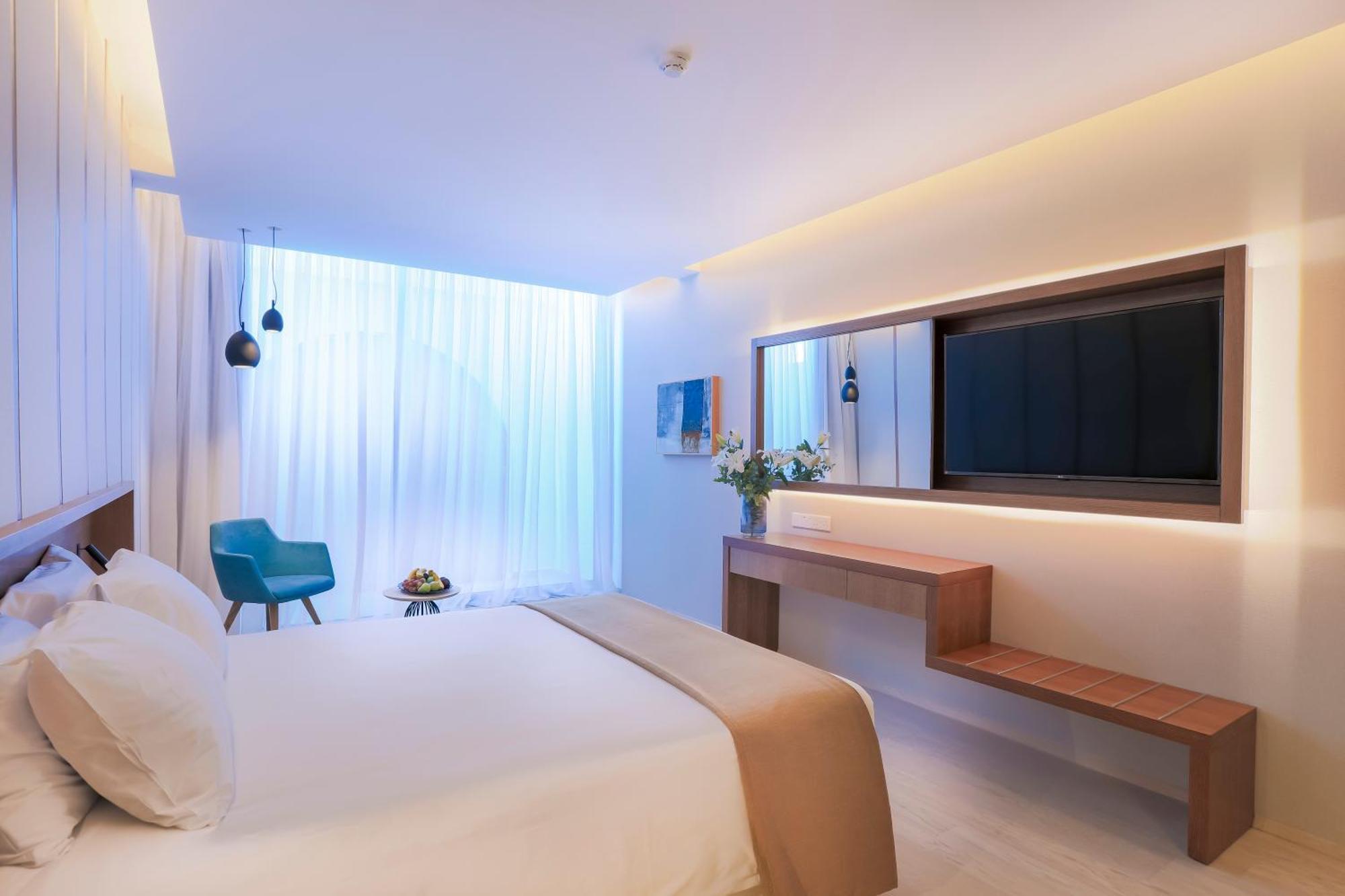 Chambre Standard avec Balcon et Vue sur la Mer